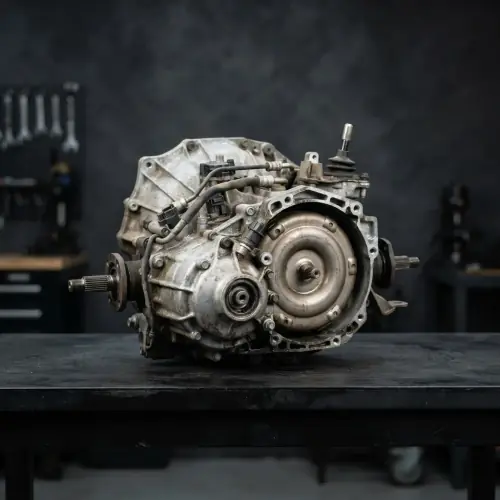 Used CVT transmission with steel pulleys